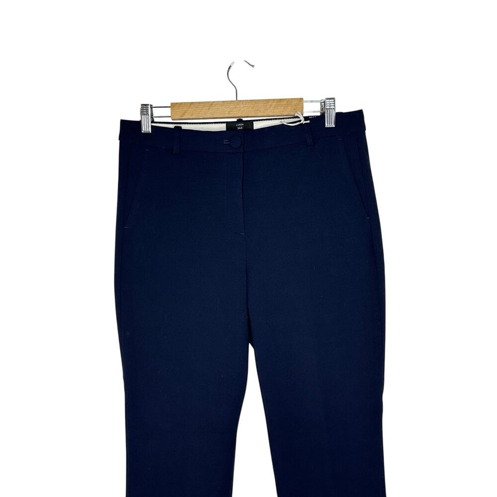 NWT J Crew 365 Womens High Rise Cameron Pant 12 Four Way Stretch Preppy Blue - Picture 4 of 11